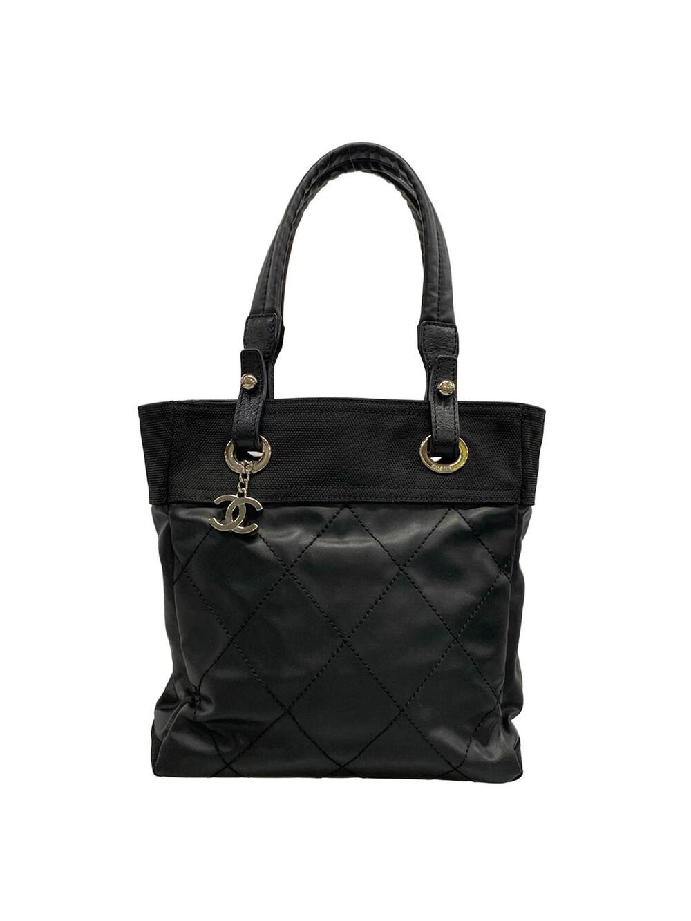 Chanel Paris Biarritz Tote Pm Black #304912C18B